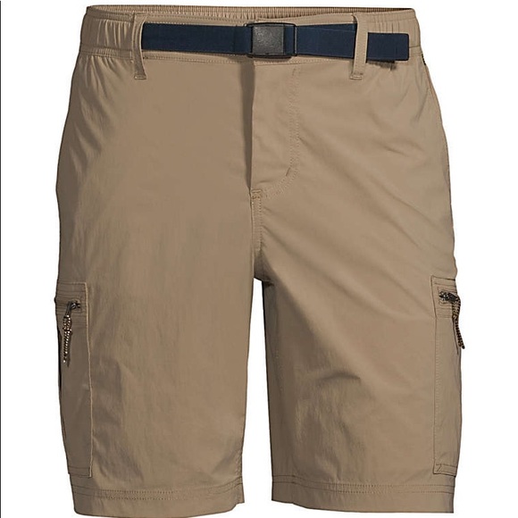 Lands' End Swim Nwt Mens 9 Outrigger Stretch Cargo Swim Trunks With